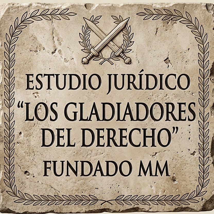 ESTUDIO JURÍDICO "LOS GLADIADORES DEL DERECHO"